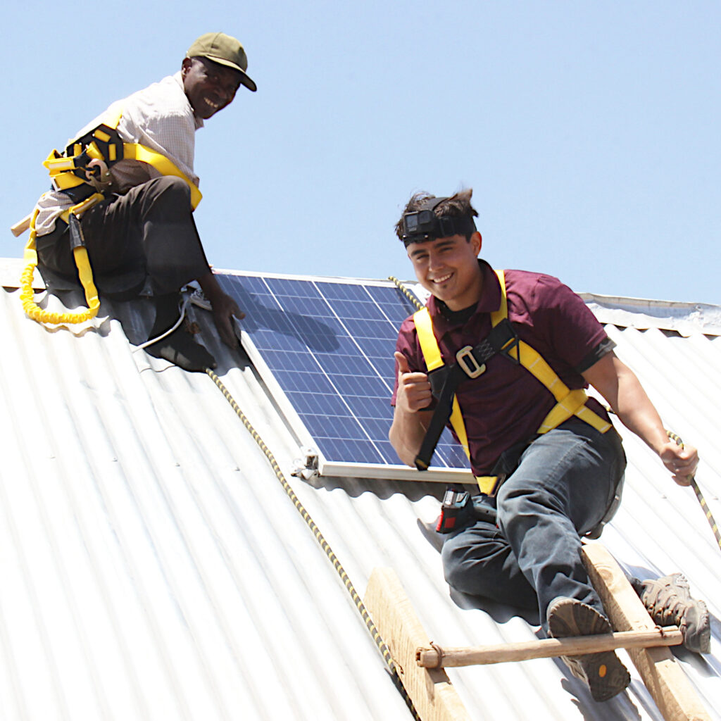 Mike on Roof