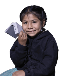 Girl with SonSet Radio