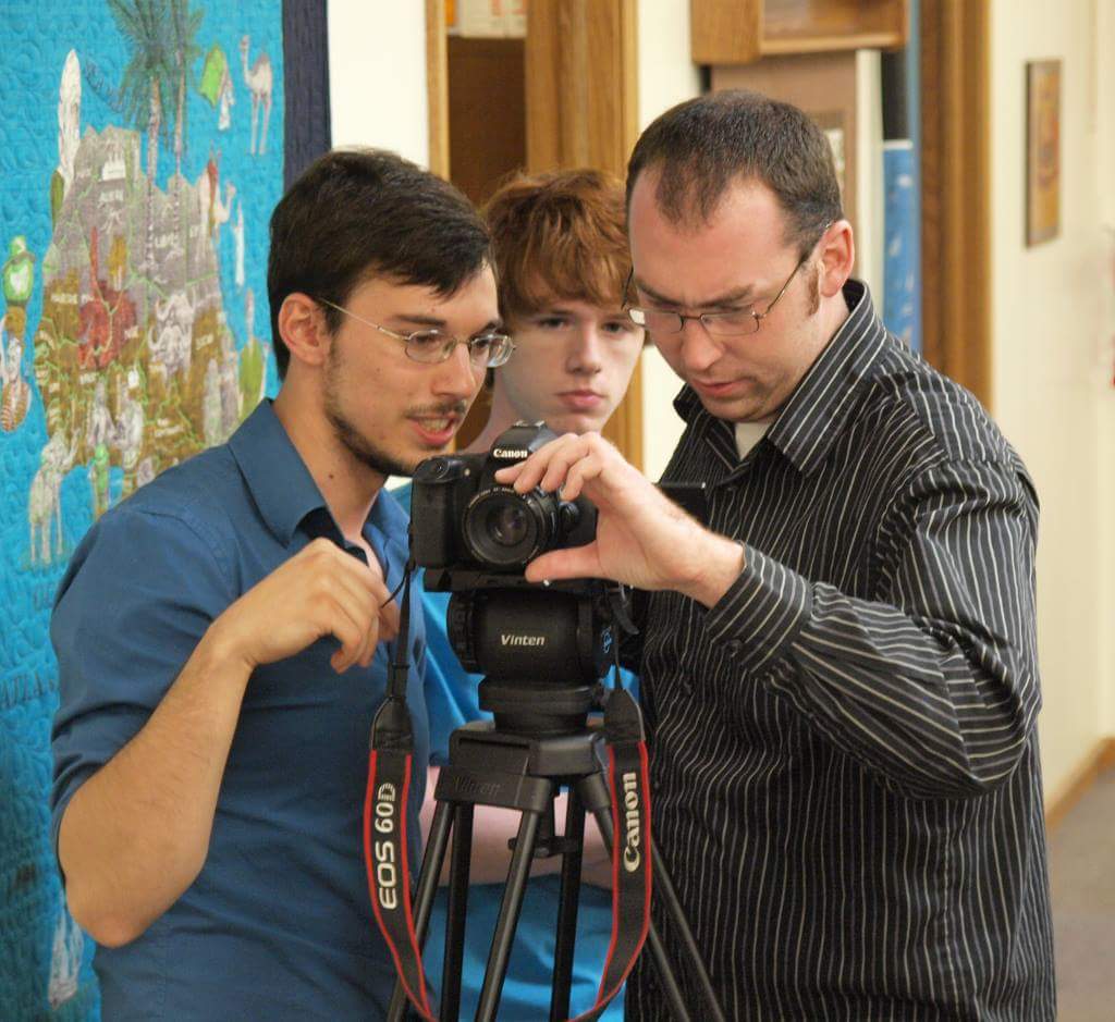 Interns with Camera