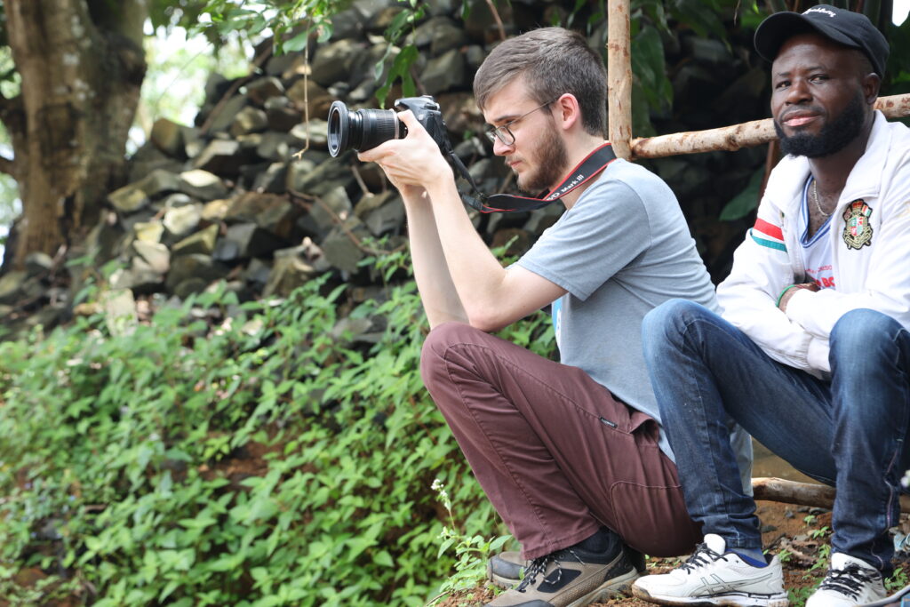 Bryan with camera