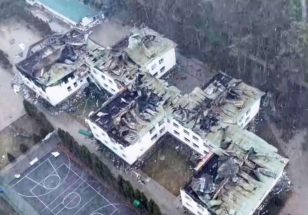 Irpin Semiinary Bombed